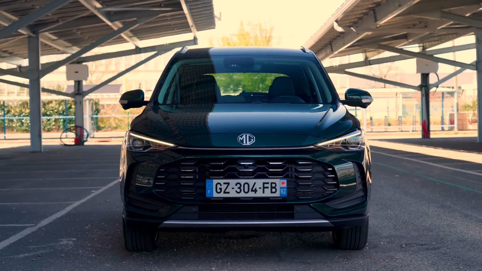 Face avant du MG ZS Hybrid+